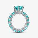 Lyxring i 925 Sterling Silver och 18K guld