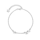 Butterfly Flower Armband för kvinnor S925 Silver Justerbar