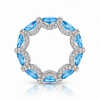 Azure Sapphire Ring — A Depth of Endless Light