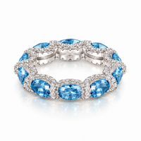 Azure Sapphire Ring — A Depth of Endless Light
