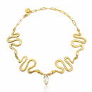 Serpentine Necklace — Elegance in Motion