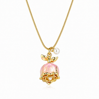 Bloom Necklace — A Flower Awakening to the Light