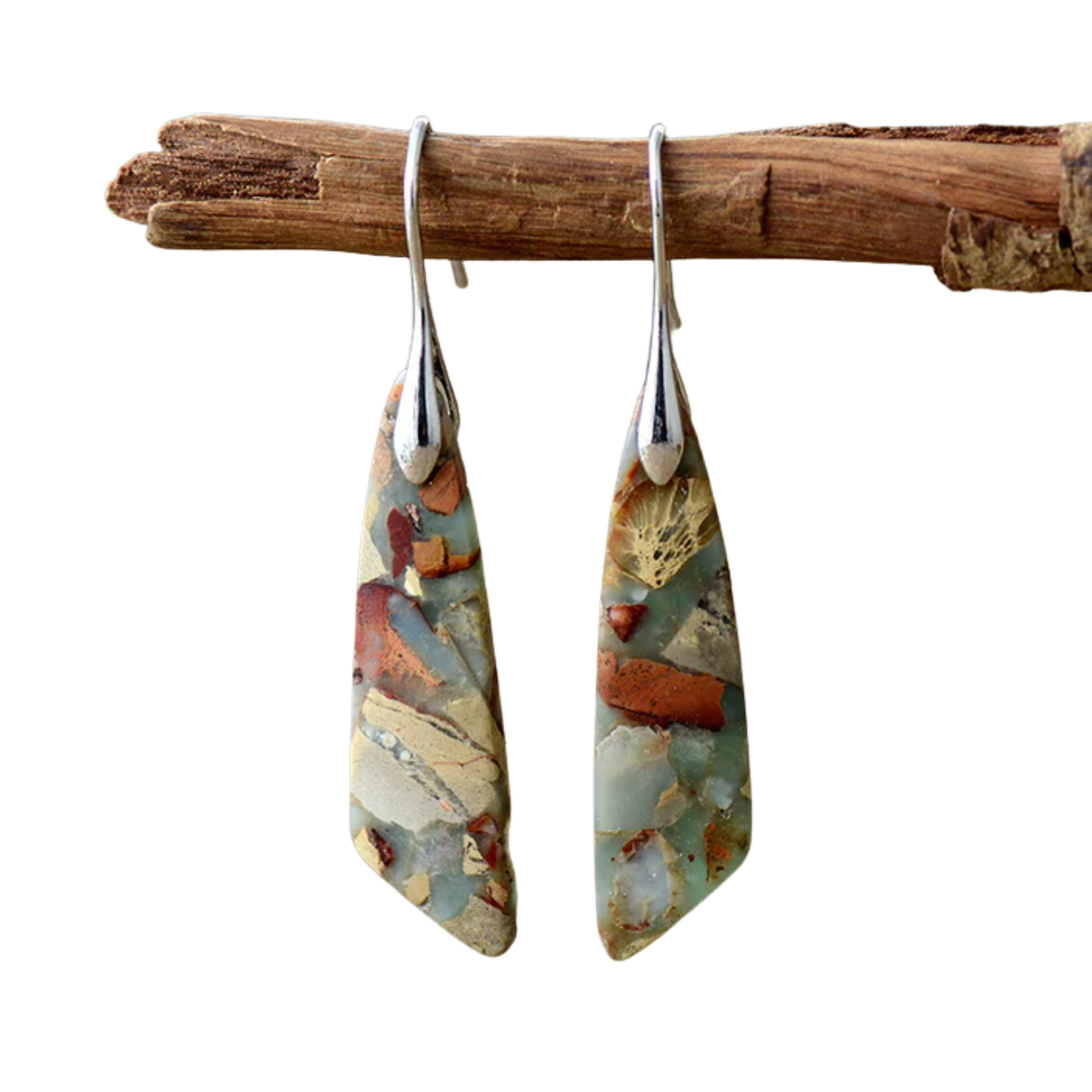 Vintage Nature Stone Earrings