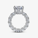 Lyxring i 925 Sterling Silver och 18K guld