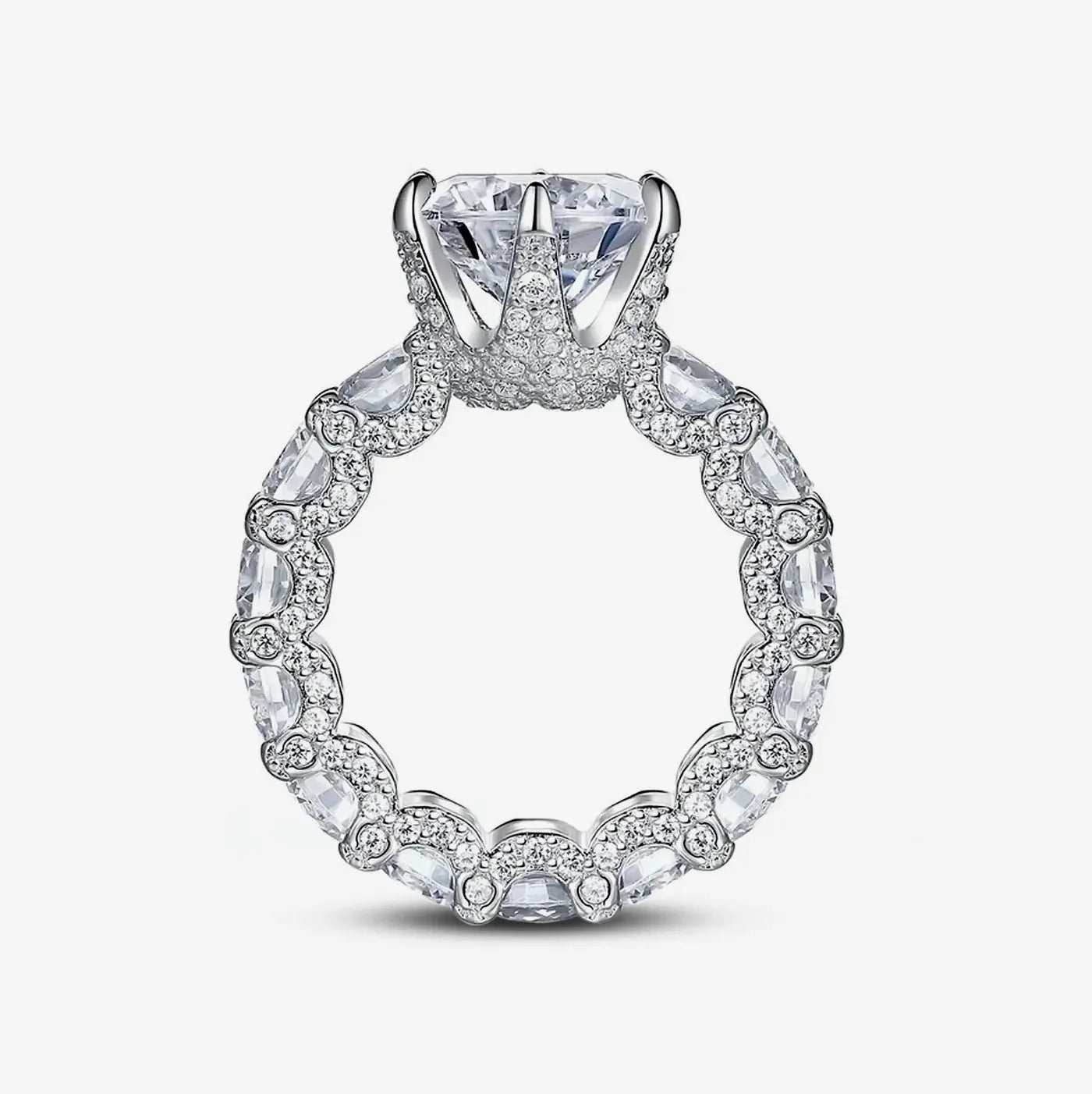 Lyxring i 925 Sterling Silver och 18K guld