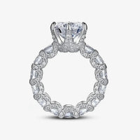 Lyxring i 925 Sterling Silver och 18K guld
