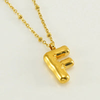 Floating Initial Necklace