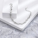 Butterfly Flower Armband för kvinnor S925 Silver Justerbar