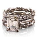 Vintage Silver Bright Layer Ring