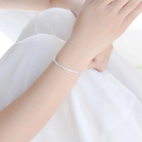 Elegant Triple Layer Bracelet
