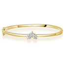 Elegant Moissanite-armband för kvinnor, 925 silver, GRA-certifierat
